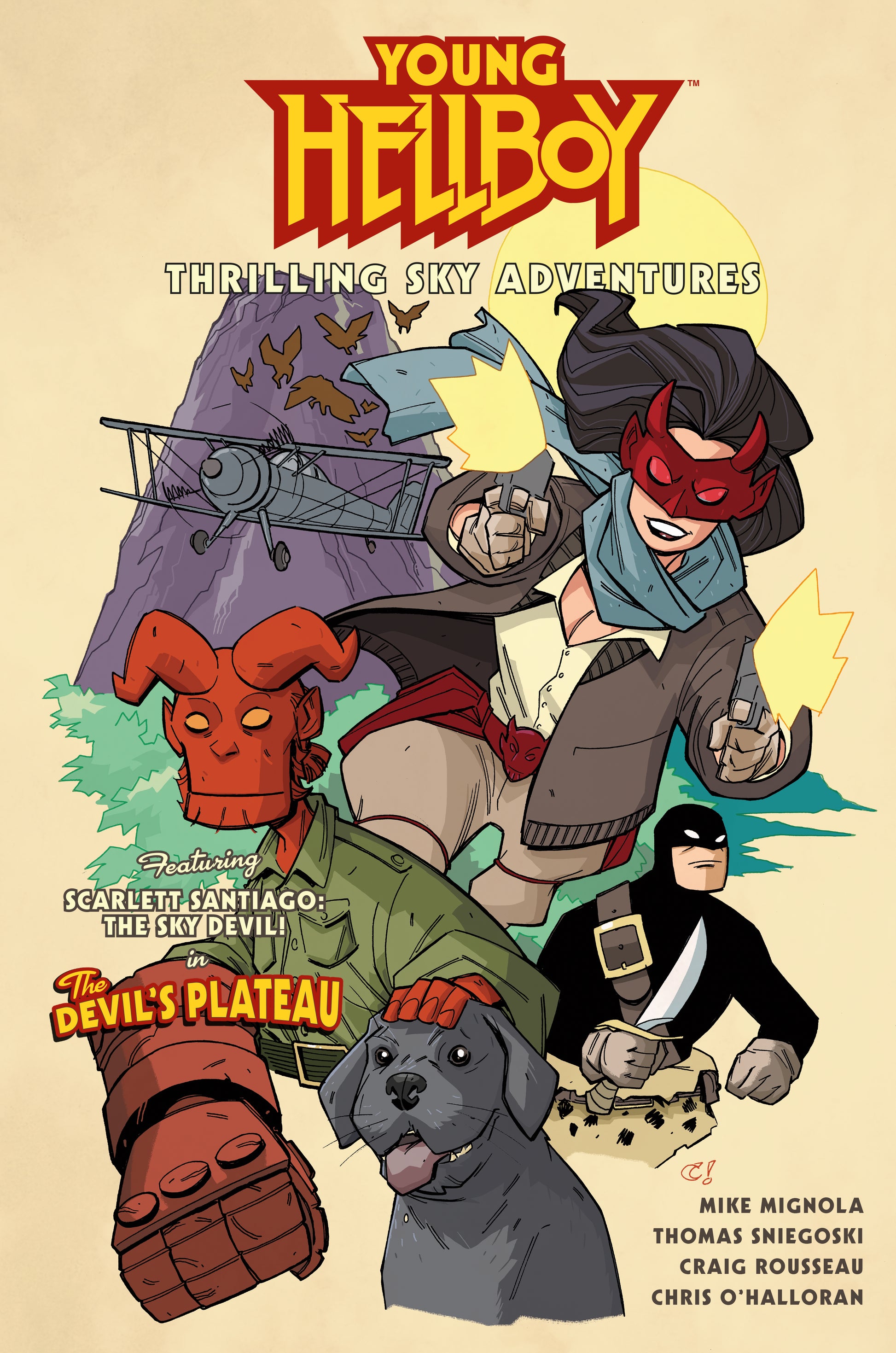 YOUNG HELLBOY: THRILLING SKY ADVENTURES HC | DARK HORSE COMICS | Comicbookeroo