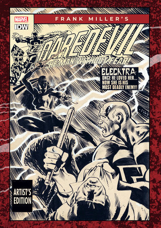 FRANK MILLER'S DAREDEVIL ARTIST'S EDITION HC (Backorder, Allow 4-5 Weeks)