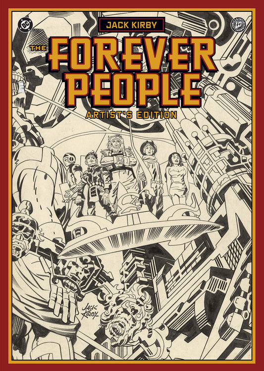 JACK KIRBYS FOREVER PEOPLE ARTISTS ED HC (Backorder, Allow 4-5 Weeks)