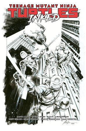 TEENAGE MUTANT NINJA TURTLES, VOL. 1: RETURN TO NEW YORK—INKED DELUXE EDITION HC (Backorder, Allow 4-5 Weeks)