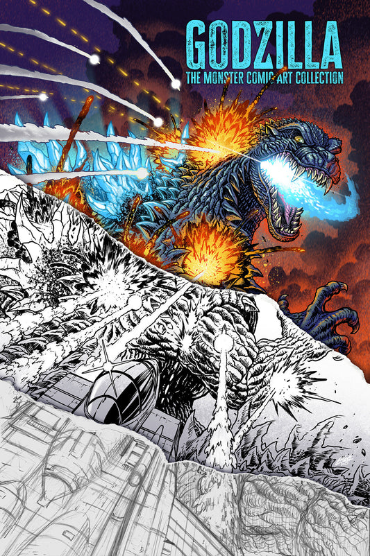 GODZILLA MONSTER COMIC ART COLL HC (Backorder, Allow 4-5 Weeks)