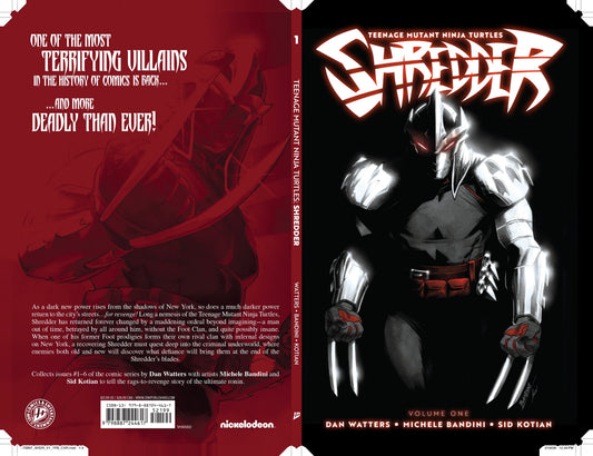 TEENAGE MUTANT NINJA TURTLES: SHREDDER, VOL. 1 TP (04 Aug Release)
