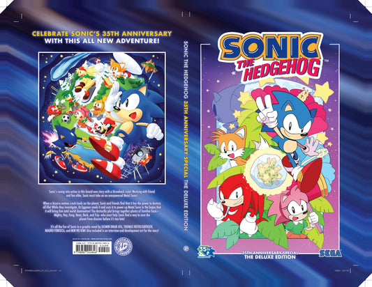 SONIC THE HEDGEHOG: 35TH ANNIVERSARY SPECIAL--THE DELUXE EDITION HC