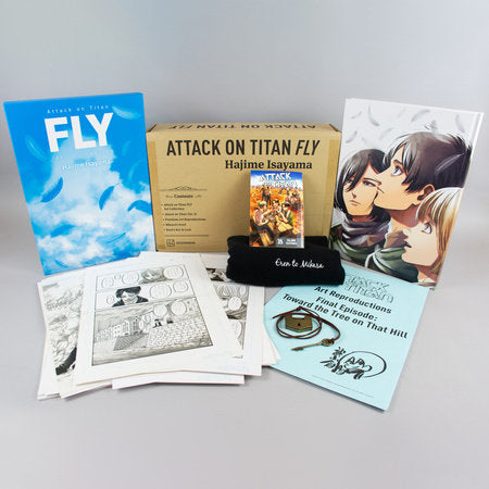 ATTACK ON TITAN 35: FLY COLLECTOR'S BOX SET HC (Backorder, Allow 4-5 Weeks)