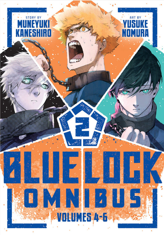 BLUE LOCK OMNIBUS 2 (VOL. 4-6) TP (Backorder, Allow 4-5 Weeks)