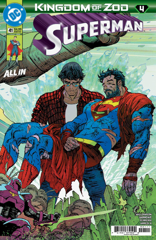 SUPERMAN #41 CVR A GUILLEM MARCH CONNECTING (KINGDOM OF ZOD) (26 Aug Release)
