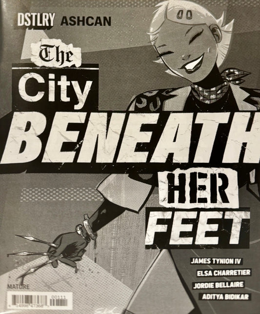YOU WONT FEEL A THING & CITY BENEATH HER FEET PROMO ASHCAN - Comicbookeroo