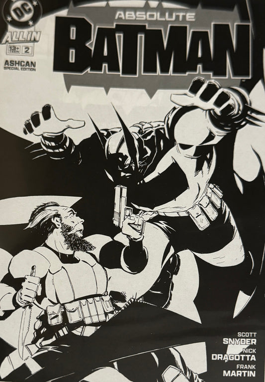 ABSOLUTE BATMAN #2 NYCC ASHCAN SPECIAL EDITION AU - Comicbookeroo