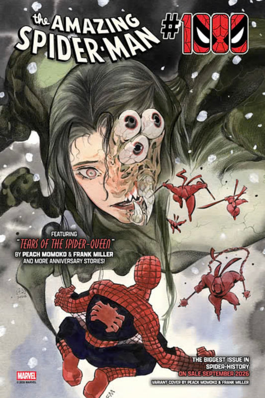 AMAZING SPIDER-MAN #1000 PEACH MOMOKO & FRANK MILLER VAR (16 Sep Release)