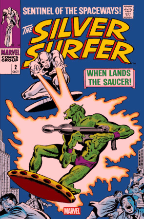 SILVER SURFER #2 FOIL FACSIMILE EDITION VAR (Backorder, Allow 4-5 Weeks)