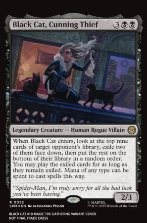 BLACK CAT #10 ALESSANDRA PISANO MAGIC: THE GATHERING VAR (13 May Release)