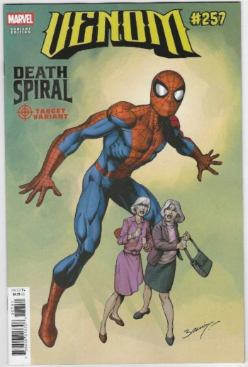VENOM #257 MARK BAGLEY CLASSIFIED TARGET VAR [DS]