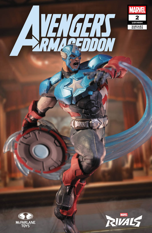 AVENGERS: ARMAGEDDON #2 MCFARLANE TOYS MARVEL RIVALS VAR (15 Jul Release)