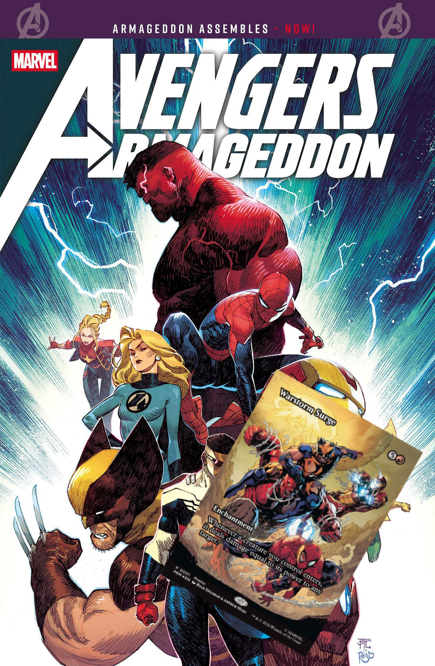 AVENGERS: ARMAGEDDON #1 (With Magic: The Gathering card insert) (Limit 1 per person)