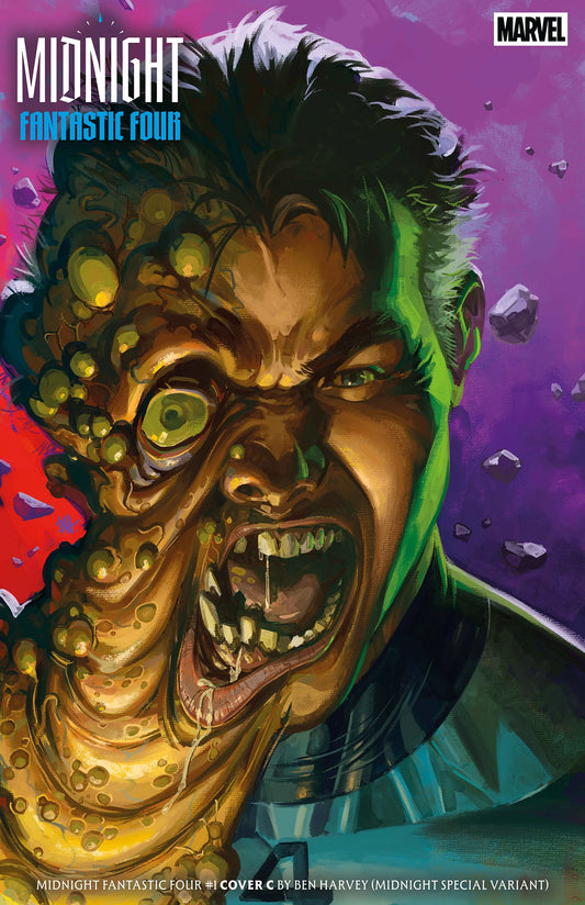 MIDNIGHT FANTASTIC FOUR #1 CVR C BEN HARVEY MIDNIGHT SPECIAL VAR | MARVEL | Comicbookeroo