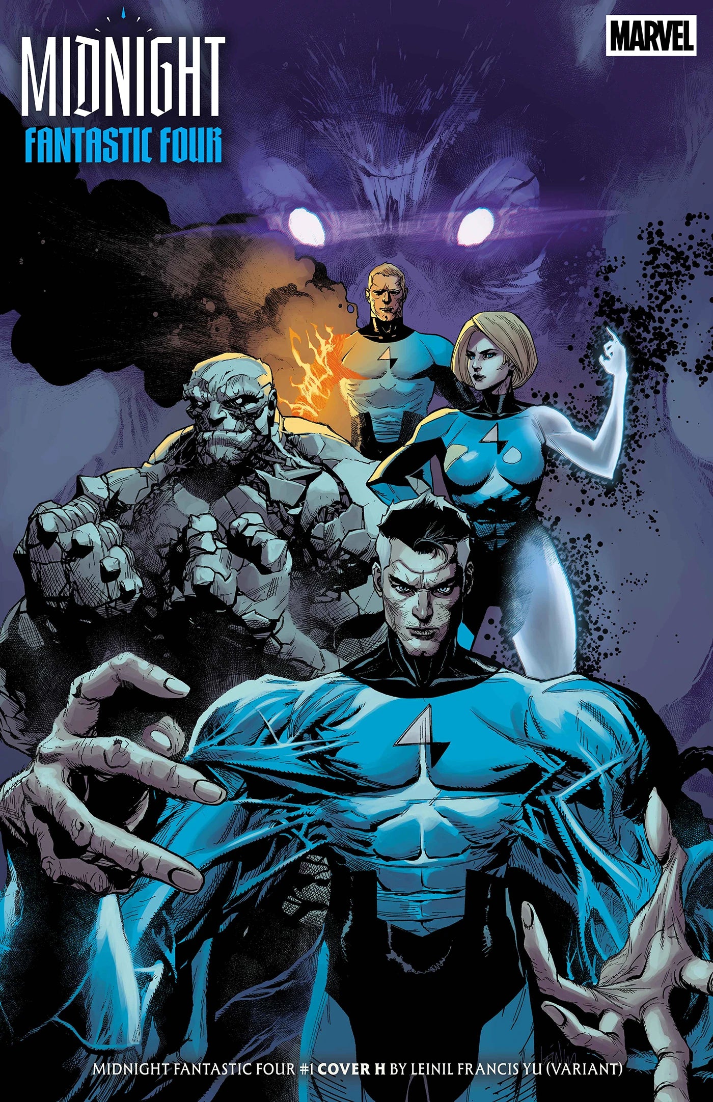 MIDNIGHT FANTASTIC FOUR #1 CVR H LEINIL YU VAR | MARVEL | Comicbookeroo