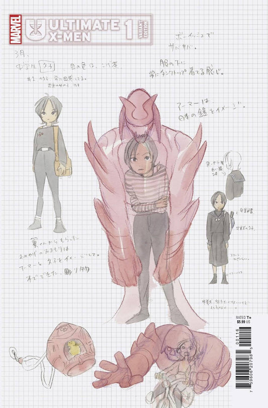 ULTIMATE X-MEN #1 INCV 1:10 PEACH MOMOKO DESIGN VAR (06 Mar) - Comicbookeroo