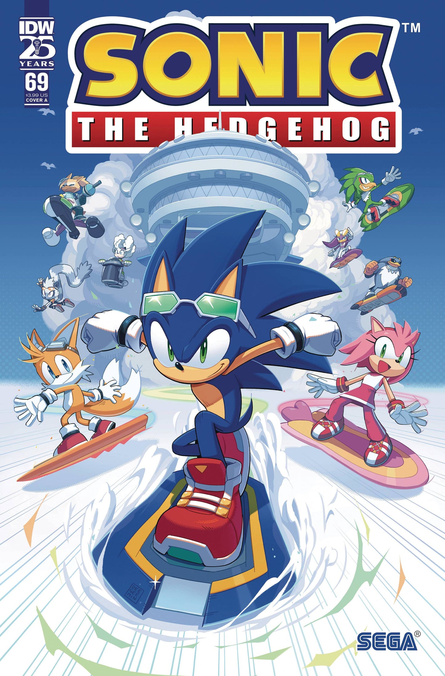 SONIC THE HEDGEHOG #69 CVR A KIM - Comicbookeroo
