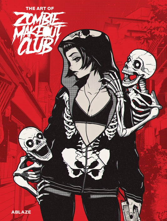 ART OF ZOMBIE MAKEOUT CLUB HC (MR) | ABLAZE PUBLISHING | Comicbookeroo