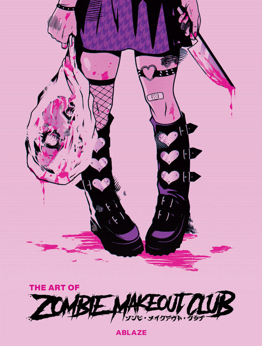 ART OF ZOMBIE MAKEOUT CLUB DLX ED (MR) | ABLAZE PUBLISHING | Comicbookeroo