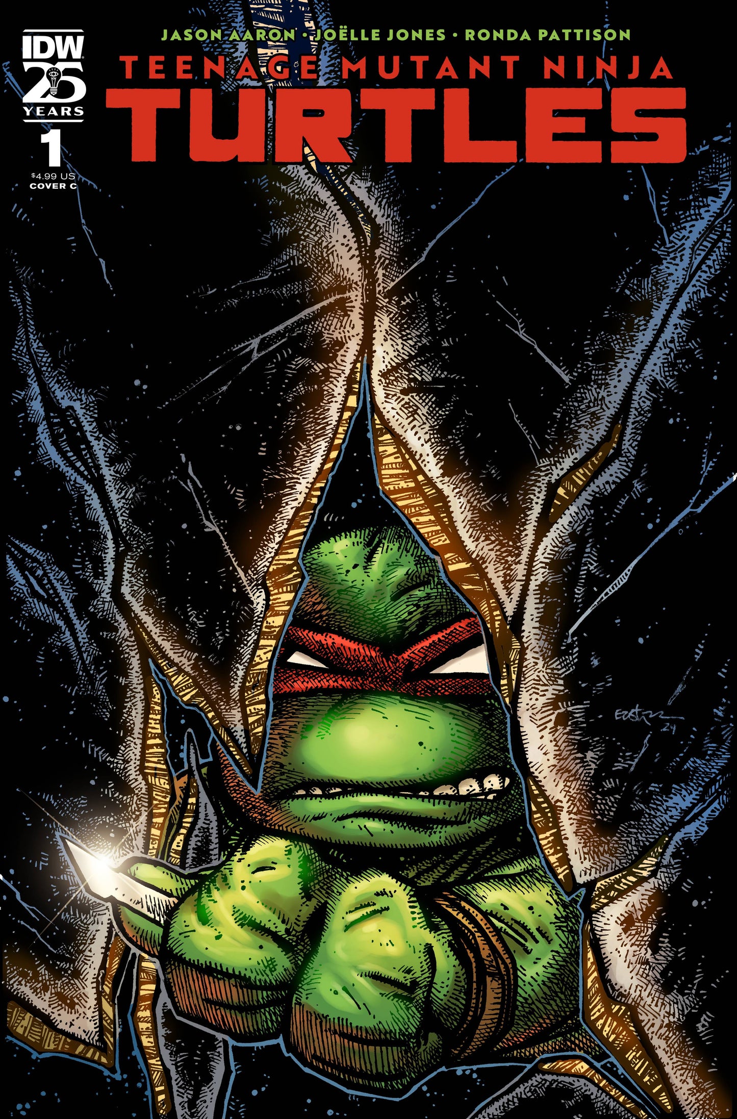 TEENAGE MUTANT NINJA TURTLES 2024 #1 CVR C EASTMAN - Comicbookeroo