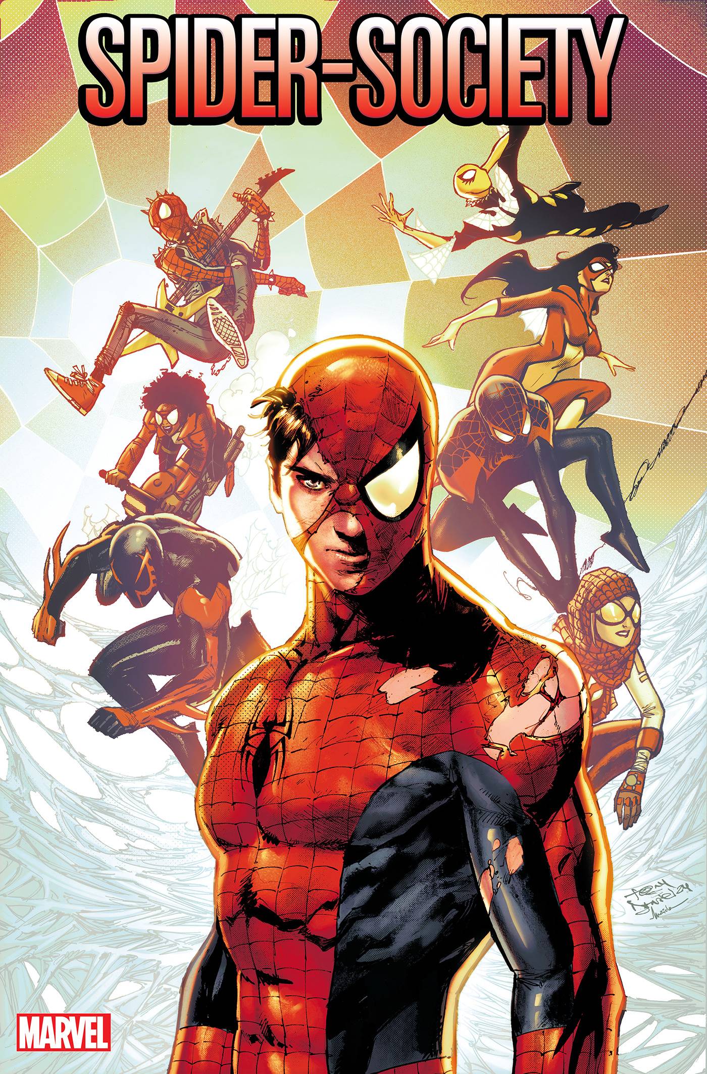 SPIDER-SOCIETY #1 (OF 4) INCV 1:25 TONY DANIEL VAR - Comicbookeroo