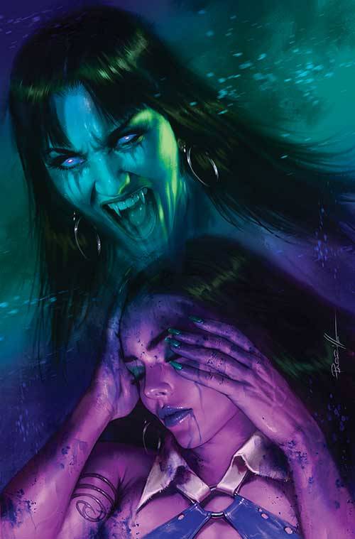 VAMPIRELLA DARK REFLECTIONS #1 CVR ZA 1:10 FOC INCV PARRILLO - Comicbookeroo