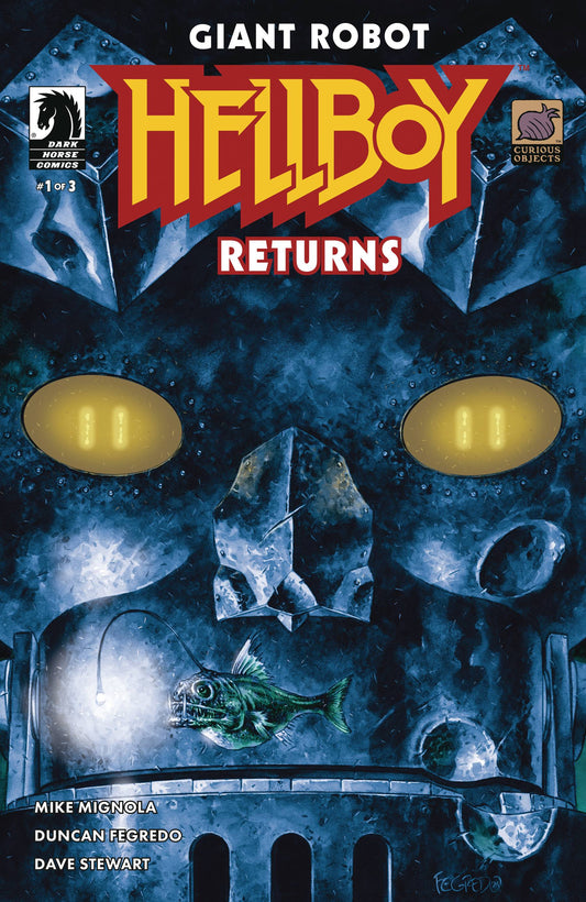 GIANT ROBOT HELLBOY RETURNS #1 CVR A FEGREDO (Backorder, Allow 4-5 Weeks)