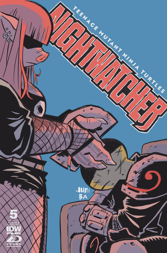 TEENAGE MUTANT NINJA TURTLES NIGHTWATCHER #5 CVR B BA (22 Jan Release) - Comicbookeroo