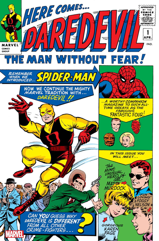 DAREDEVIL (1963) #1 FACSIMILE ED (26 Feb Release) - Comicbookeroo