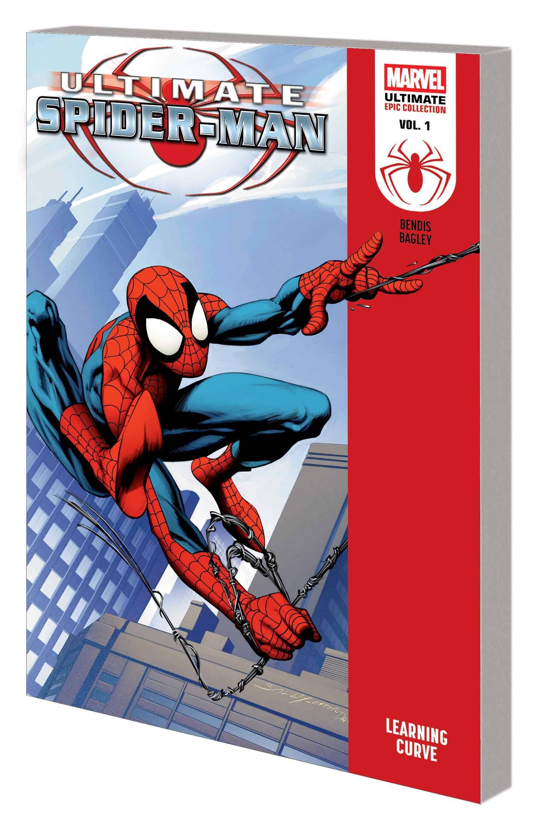 ULTIMATE SPIDER-MAN EPIC COLLECT TP VOL 01 LEARNING CURVE (19 Mar Release) - Comicbookeroo