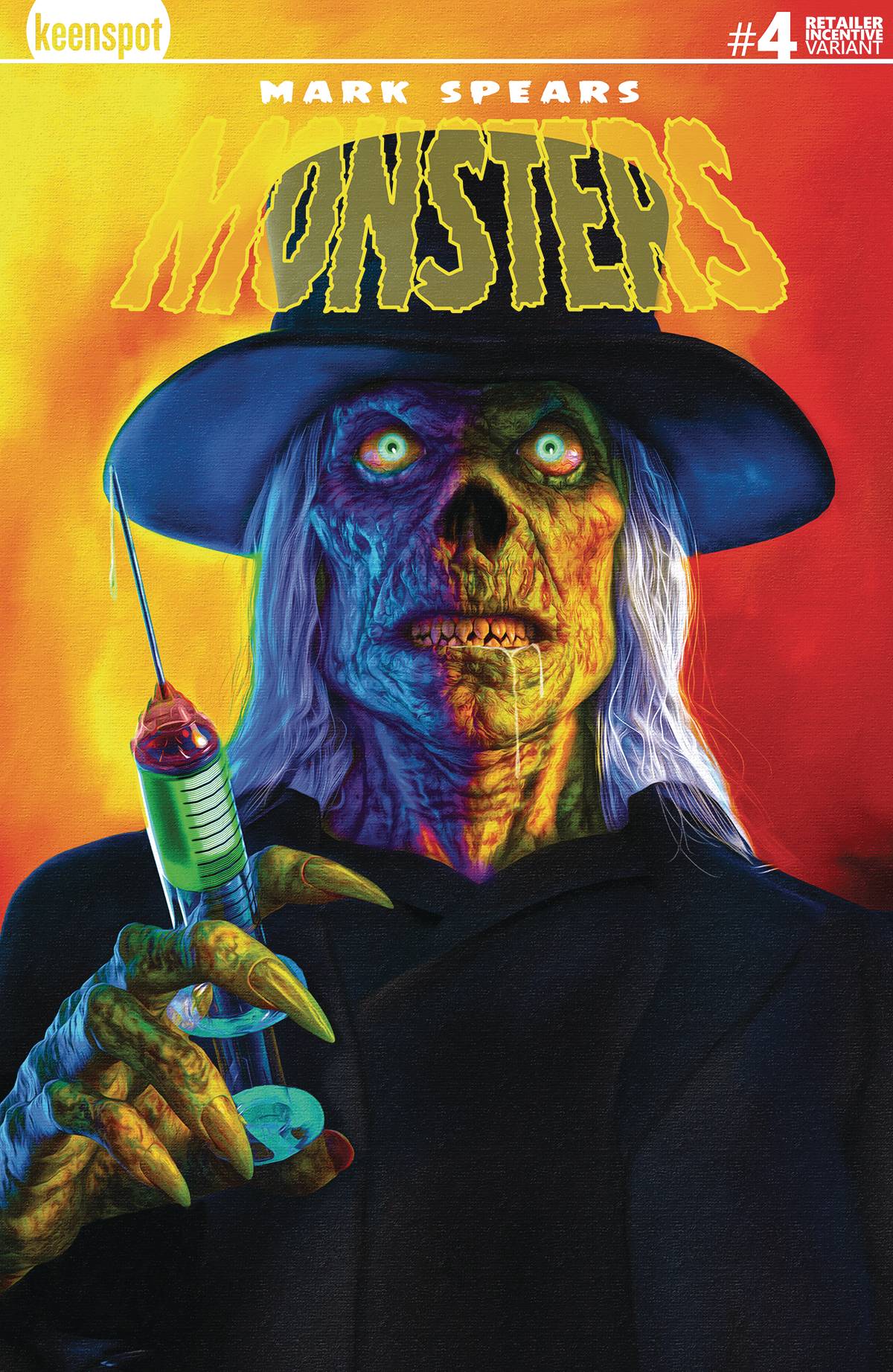 MARK SPEARS MONSTERS #4 CVR H 1:25 INCV