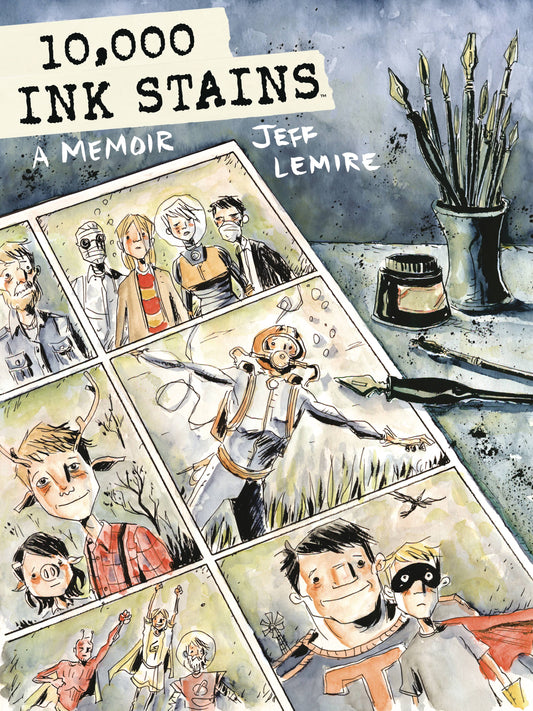 10000 INK STAINS A MEMOIR HC (Backorder, Allow 4-5 Weeks)