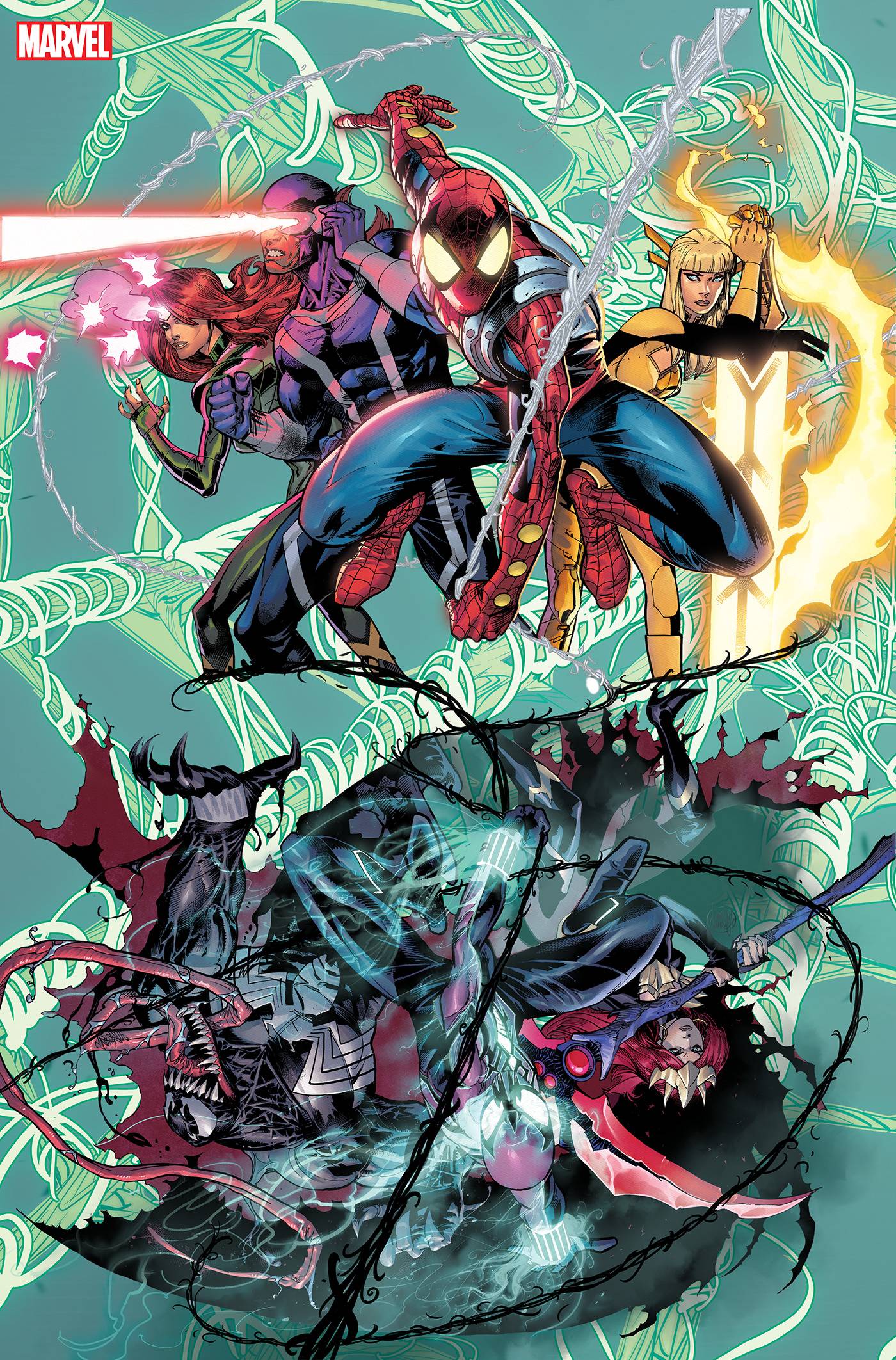DARK WEB #1 INCV 1:100 KUBERT VIRGIN VAR - Comicbookeroo