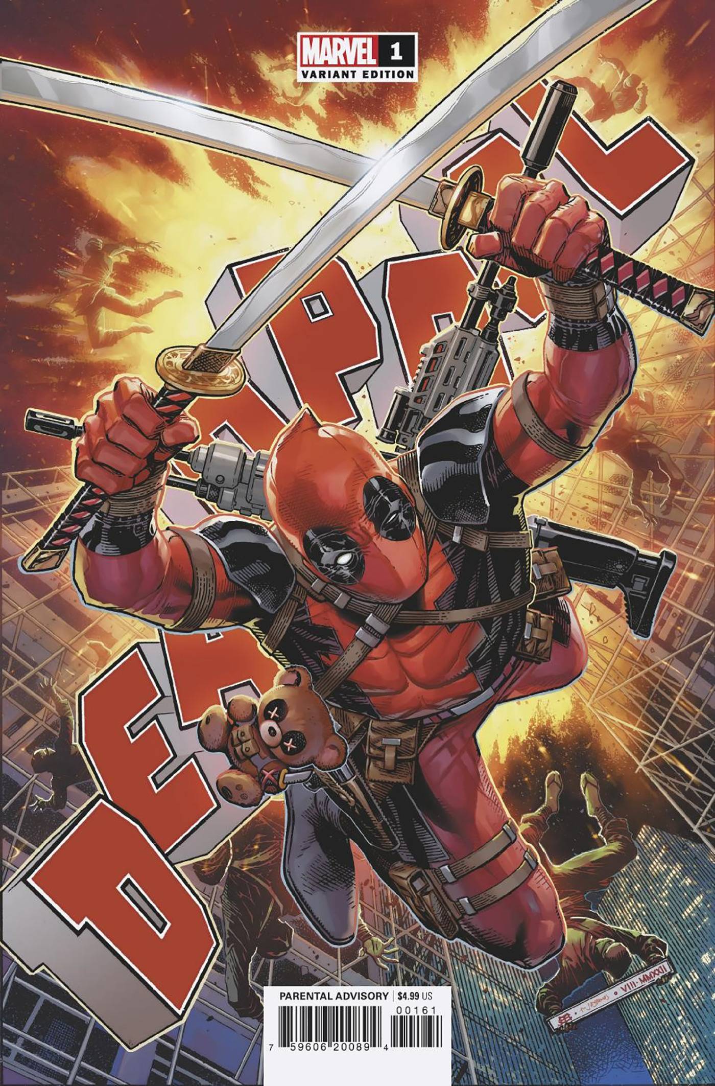 DEADPOOL (2022) #1 INCV 1:50 CHEUNG VAR - Comicbookeroo