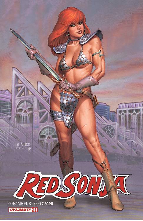 RED SONJA 2023 #1 SDCC 2023 COLOUR EXC VAR - Comicbookeroo
