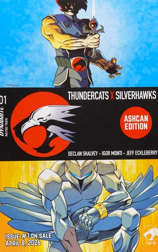 THUNDERCATS X SILVERHAWKS #1 PROMO ASHCAN ONE PER STORE