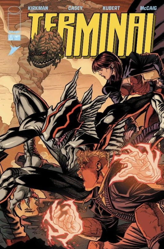 TERMINAL #1 CVR B ANDY KUBERT & DAVE MCCAIG CONNECTING WRAPAROUND VAR (MR) (22 Jul Release)