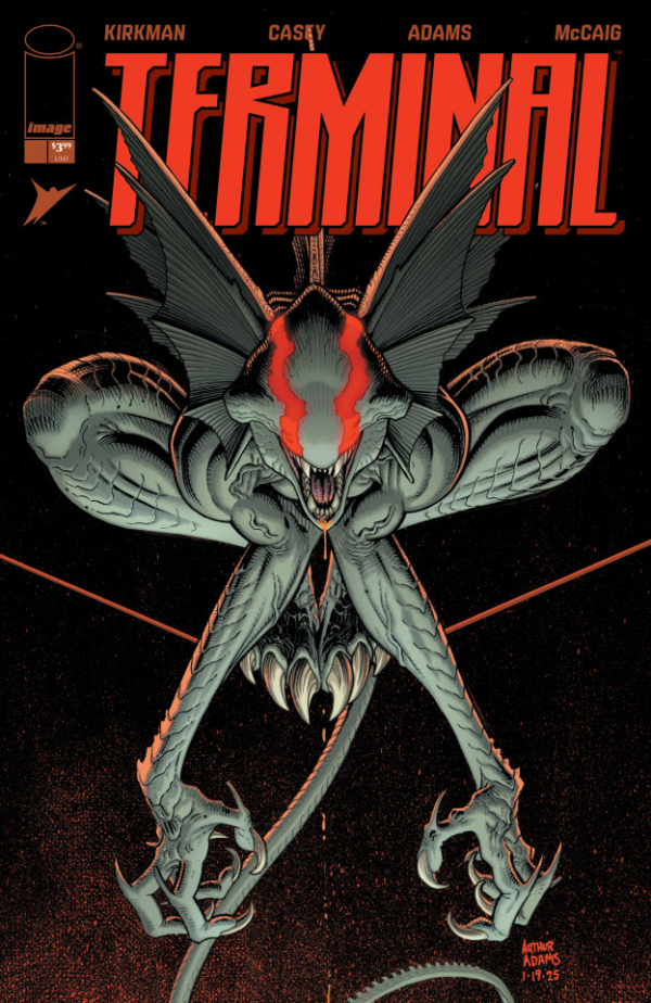 TERMINAL #1 CVR D ARTHUR ADAMS & DAVE MCCAIG VAR (MR) (22 Jul Release)