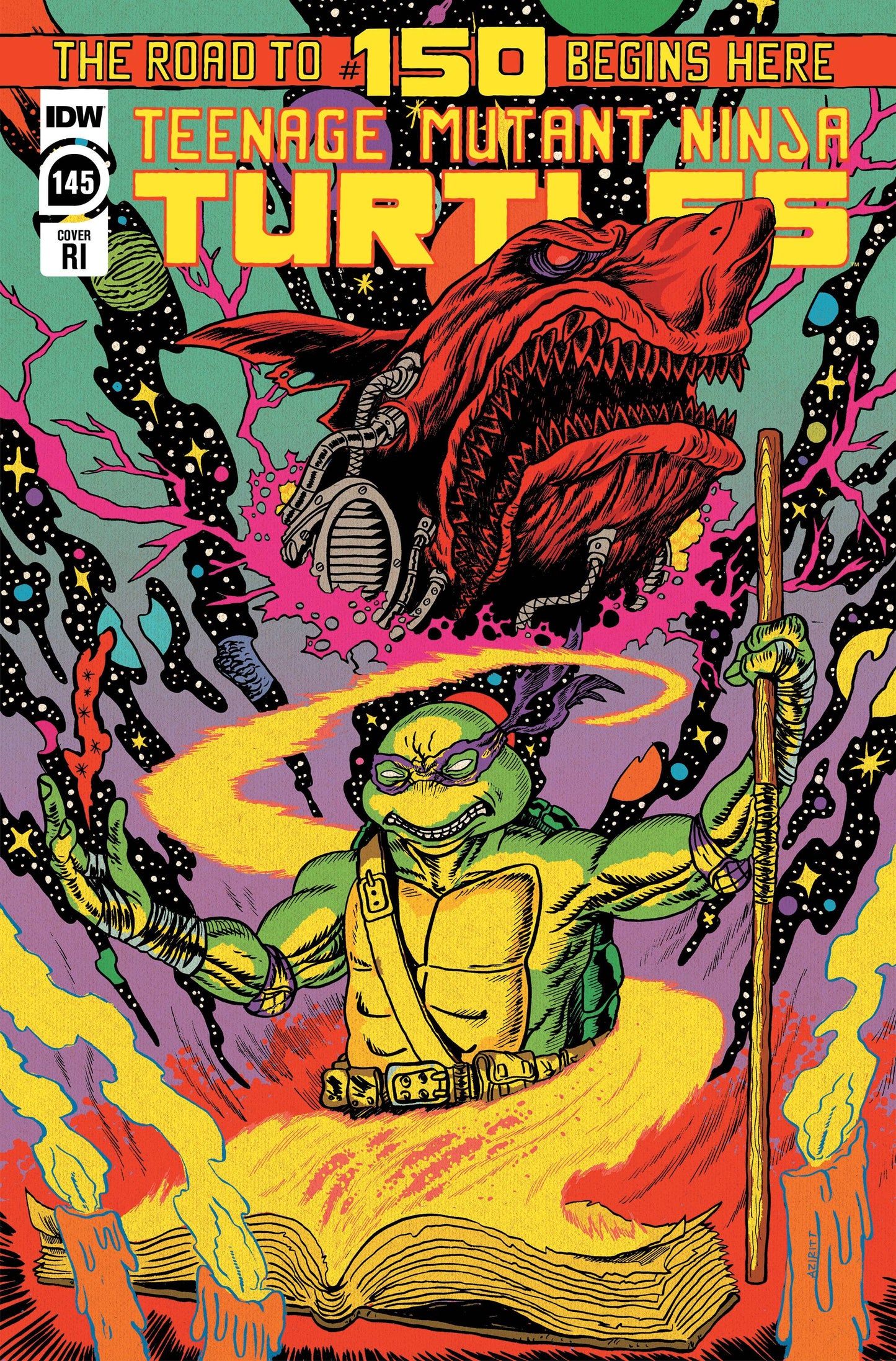 TMNT ONGOING #145 CVR C 1:10 INCV ZIRITT - Comicbookeroo