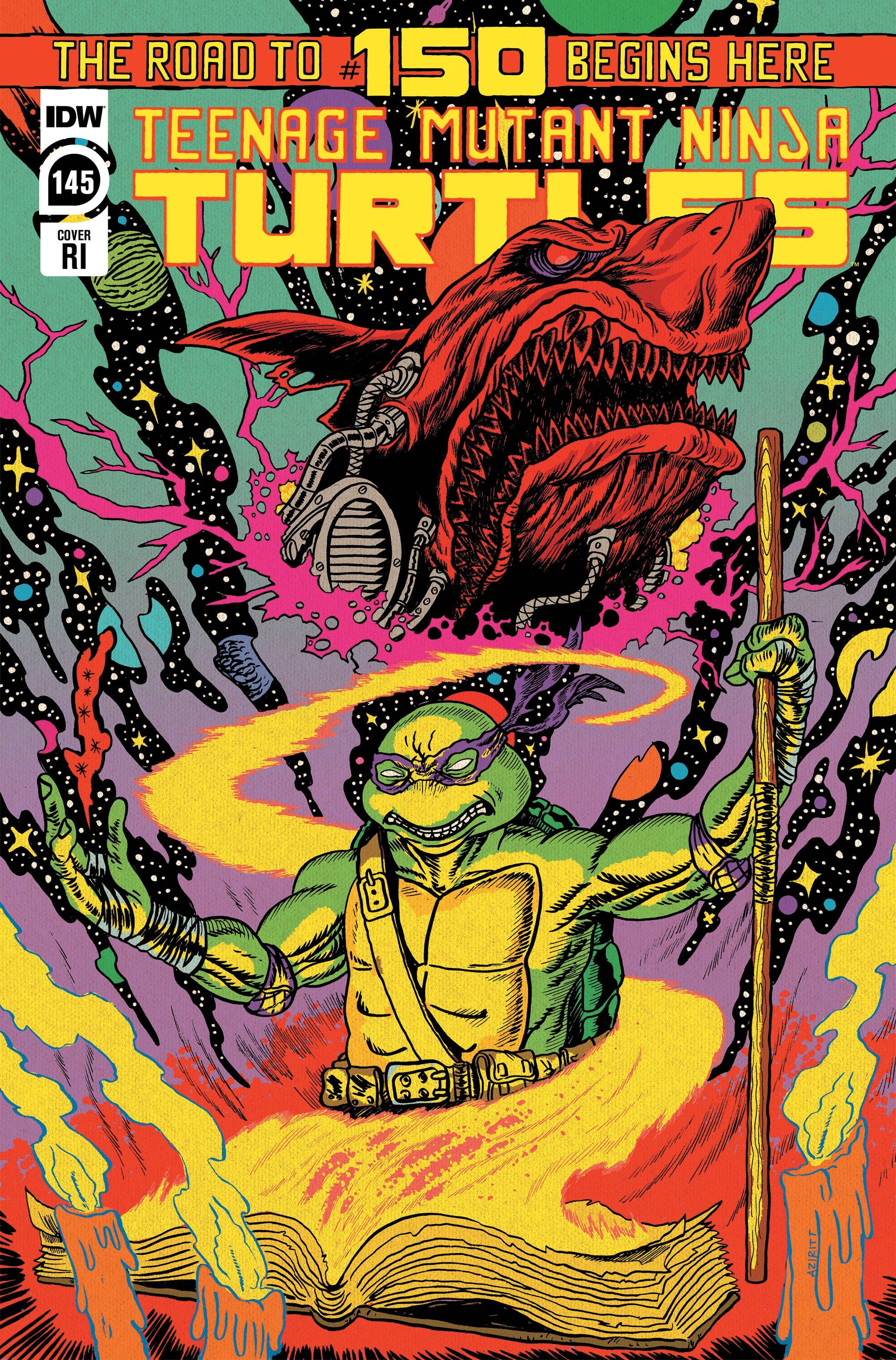 TMNT ONGOING #145 CVR C 1:10 INCV ZIRITT - Comicbookeroo