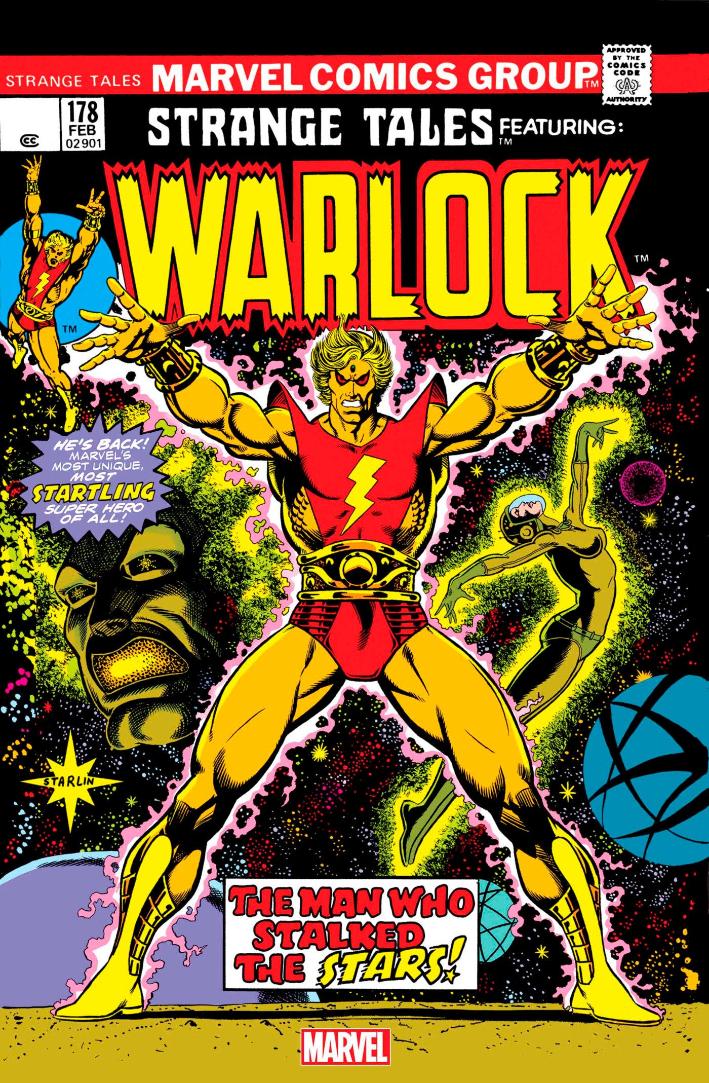 ADAM WARLOCK STRANGE TALES #178 FACSIMILE EDITION (Backorder, Allow 4-5 Weeks) - Comicbookeroo