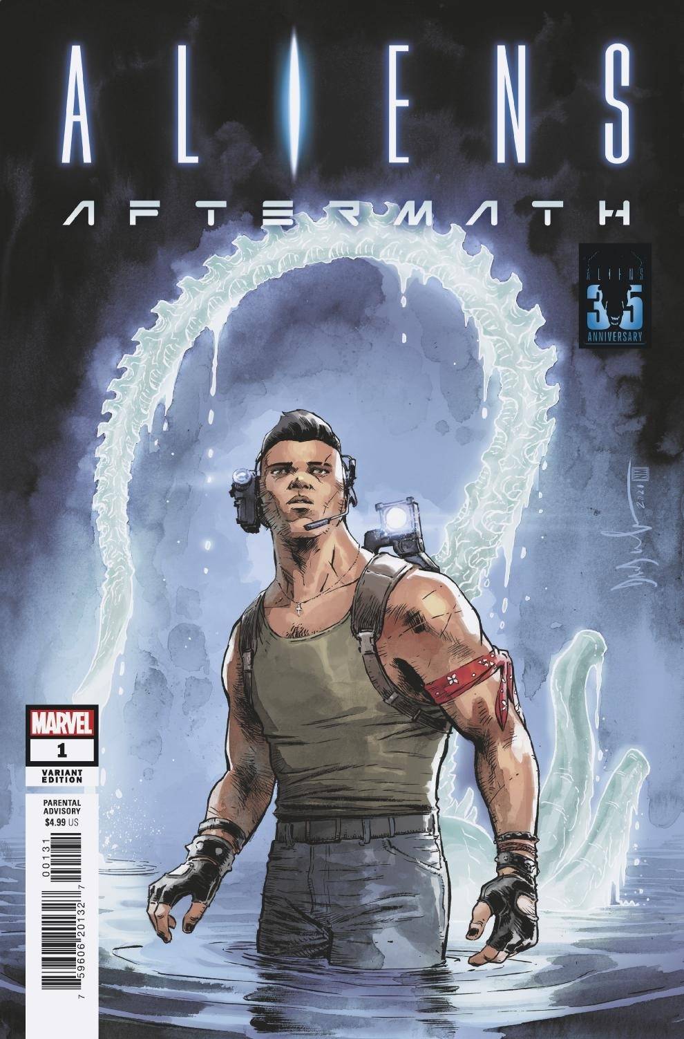 ALIENS AFTERMATH #1 WACHTER VAR 1:25 INCV - Comicbookeroo