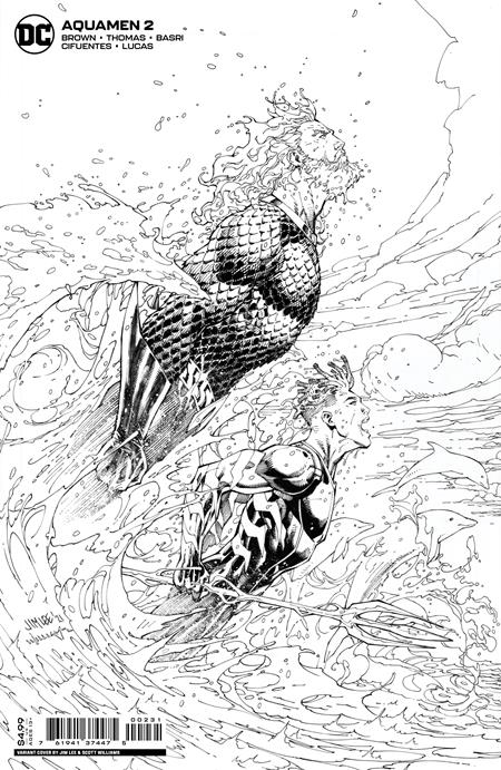 AQUAMEN #2 CVR C JIM LEE OVER SHIP CARD STOCK VAR - Comicbookeroo
