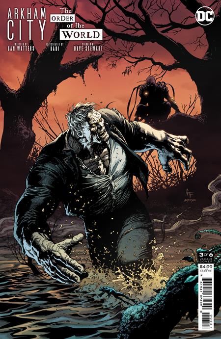 ARKHAM CITY THE ORDER OF THE WORLD #3 (OF 6) CVR B GARY FRANK CARD STOCK VAR - Comicbookeroo