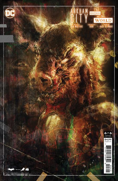 ARKHAM CITY THE ORDER OF THE WORLD #6 (OF 6) CVR B KAARE ANDREWS CARD STOCK VAR (01 Mar) - Comicbookeroo