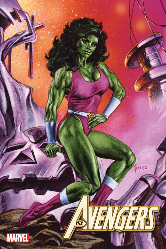 AVENGERS (2018) #49 JUSKO MARVEL MASTERPIECES VAR - Comicbookeroo