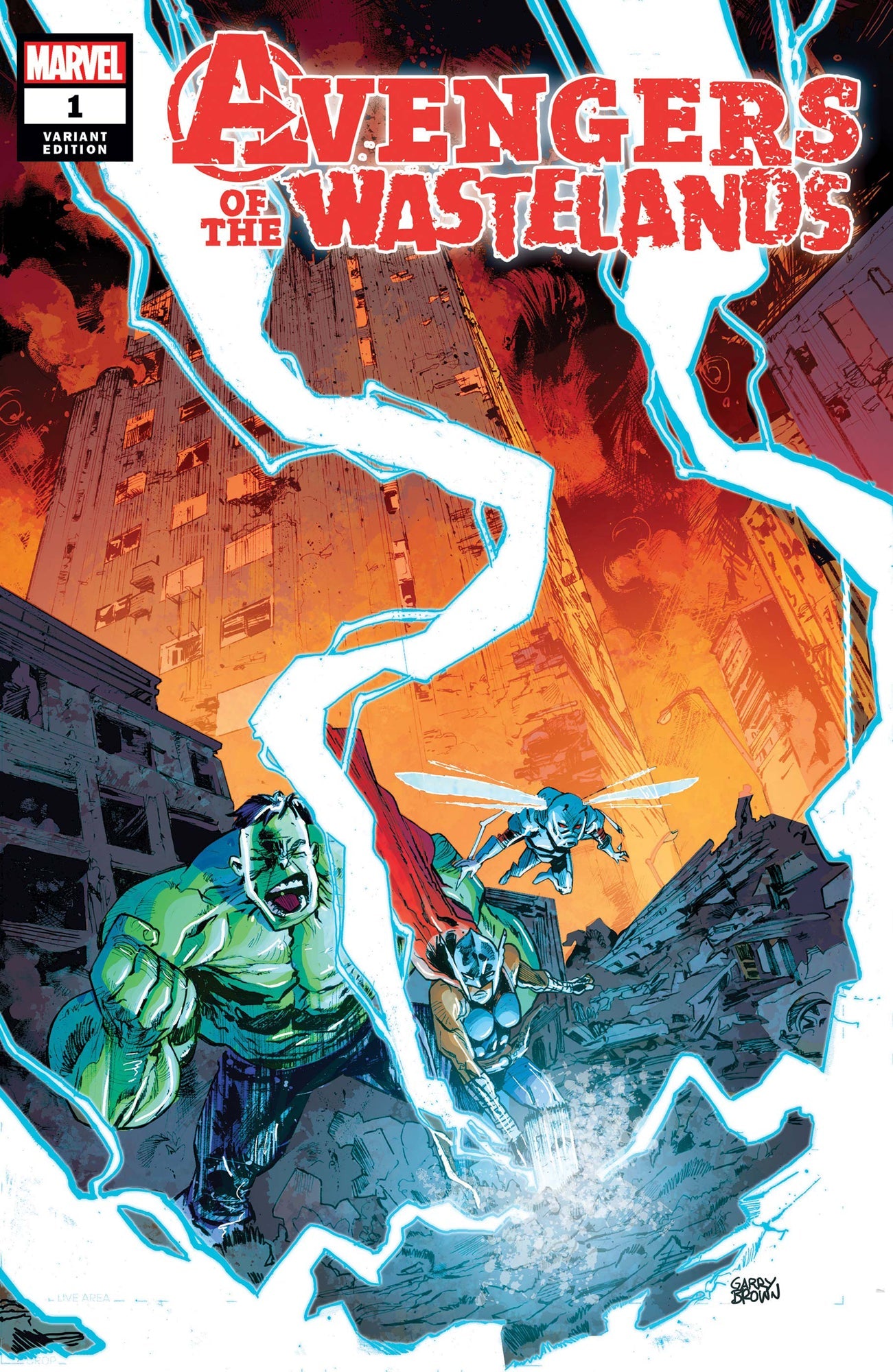 AVENGERS OF THE WASTELANDS #1 (OF 5) GARRY BROWN VAR - Comicbookeroo