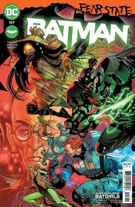 BATMAN #117 CVR A JORGE JIMENEZ (FEAR STATE) CONNECTING - Comicbookeroo