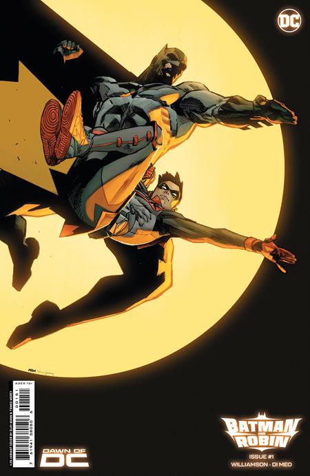 BATMAN AND ROBIN #1 CVR E INC 1:25 CLAY MANN CARD STOCK VAR - Comicbookeroo